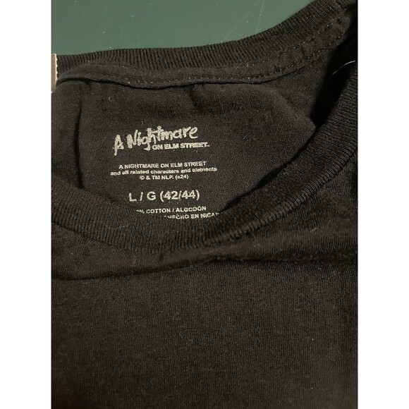 A Nightmare On Elm Street T-Shirt LARGE Horror Movie Freddy Krueger Halloween - Picture 3 of 5